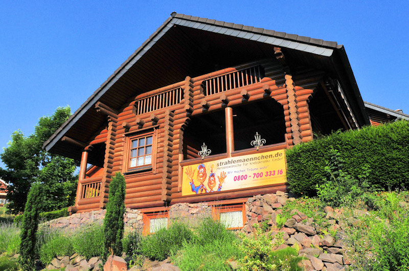 Ferienhaus im Sommer
