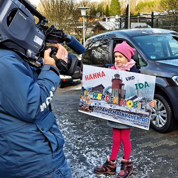 Hanna und Ida werden mobil