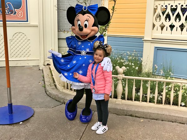 Giuliana mit Minnie